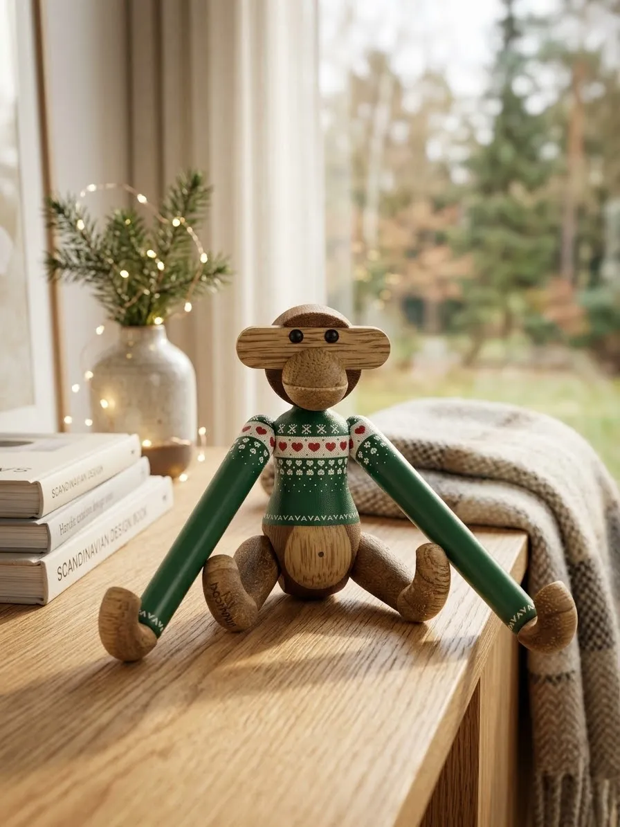 Kay Bojesen Abe Julesweater 2025 Mini – 9,5 cm