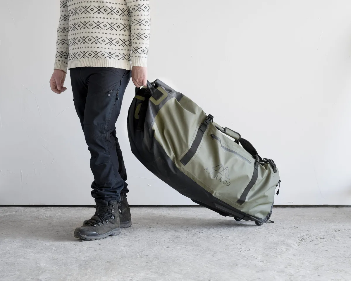 AMAROQ 130L DUFFELBAG/TASKE M/HJUL