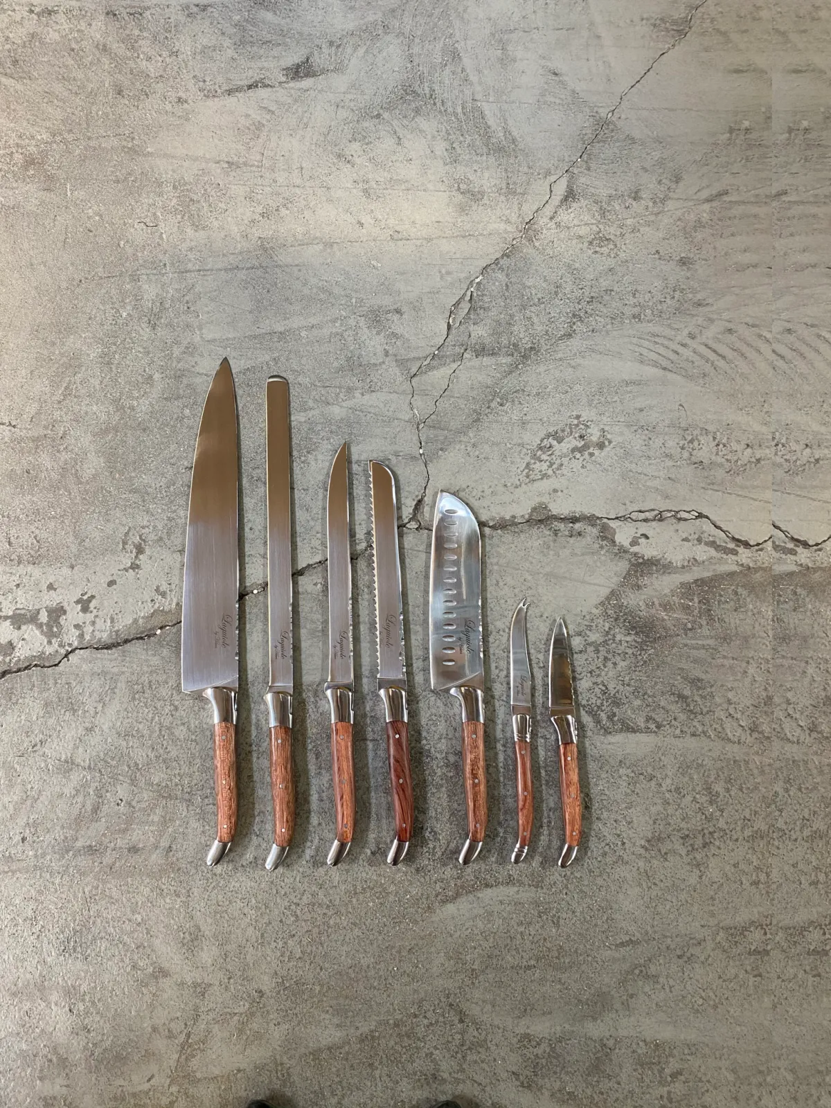 LAGUIOLE BY HÂWS CHEFSÆT KNIVE I 7 DELE
