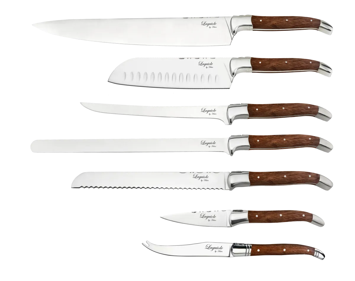 LAGUIOLE BY HÂWS chefsæt 7 dele - rosewood