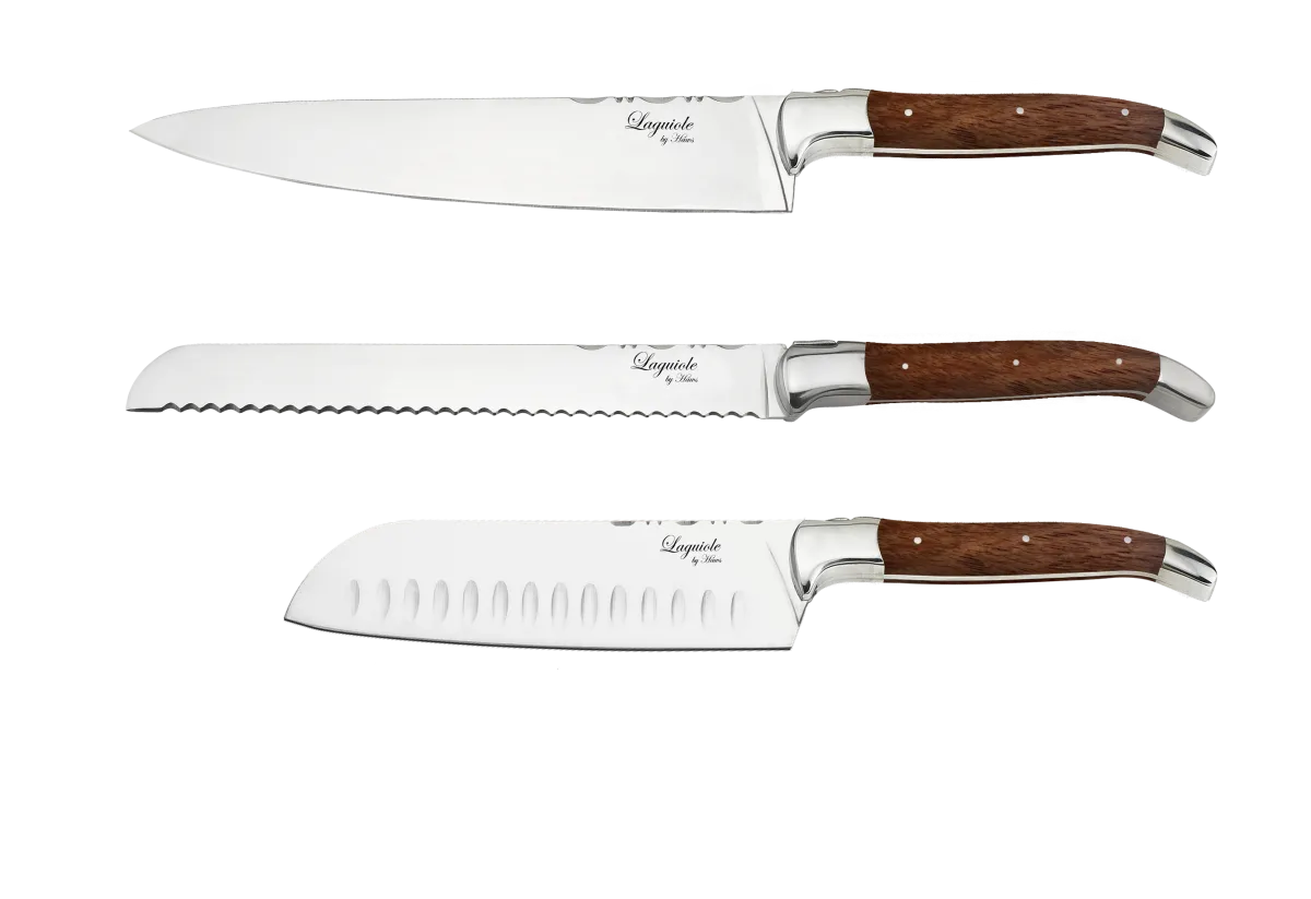 LAGUIOLE BY HÂWS CHEF KNIVSÆT I 3 DELE