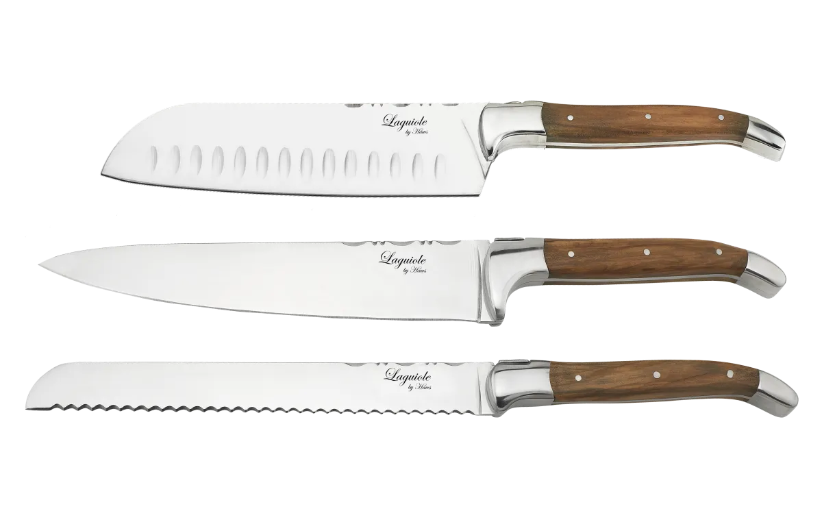 LAGUIOLE BY HÂWS CHEF KNIVSÆT I 3 DELE