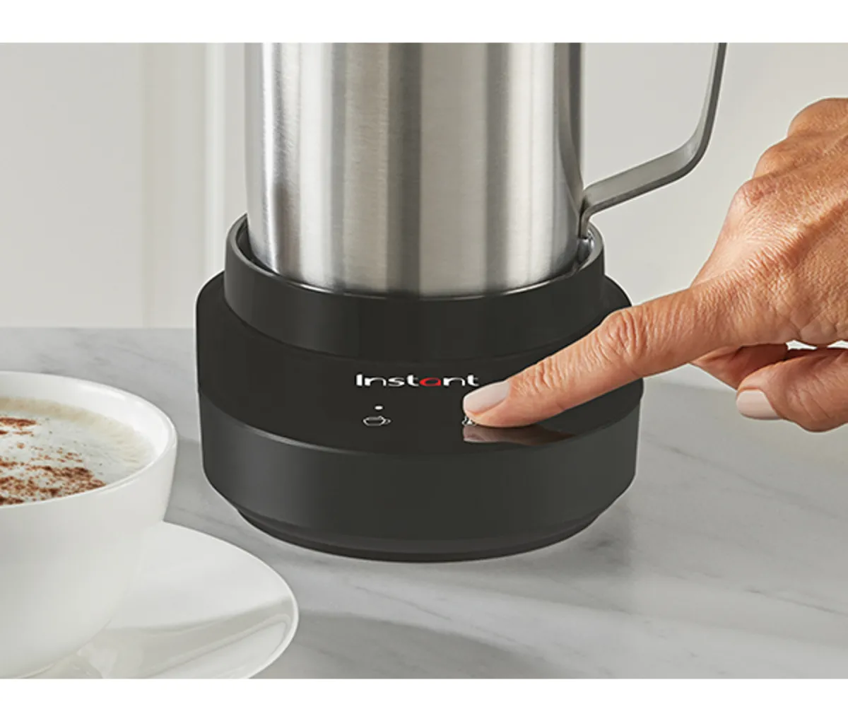 INSTANT COFFEE MILK FROTHER MÆLKESKUMMER STATION