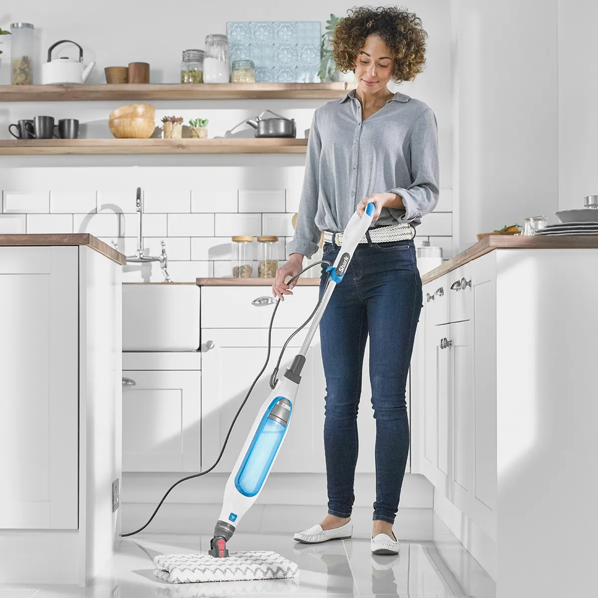 SHARK KLIK N’ FLIP MANUAL STEAMER MOP