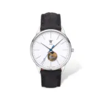FABER-TIME AUTOMATIC SAMSØE WHITE OPEN HEART 40 MM. HERRE UR