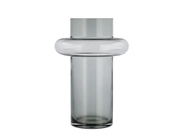 LYNGBY GLAS TUBE VASE M – SMOKE/AMBER