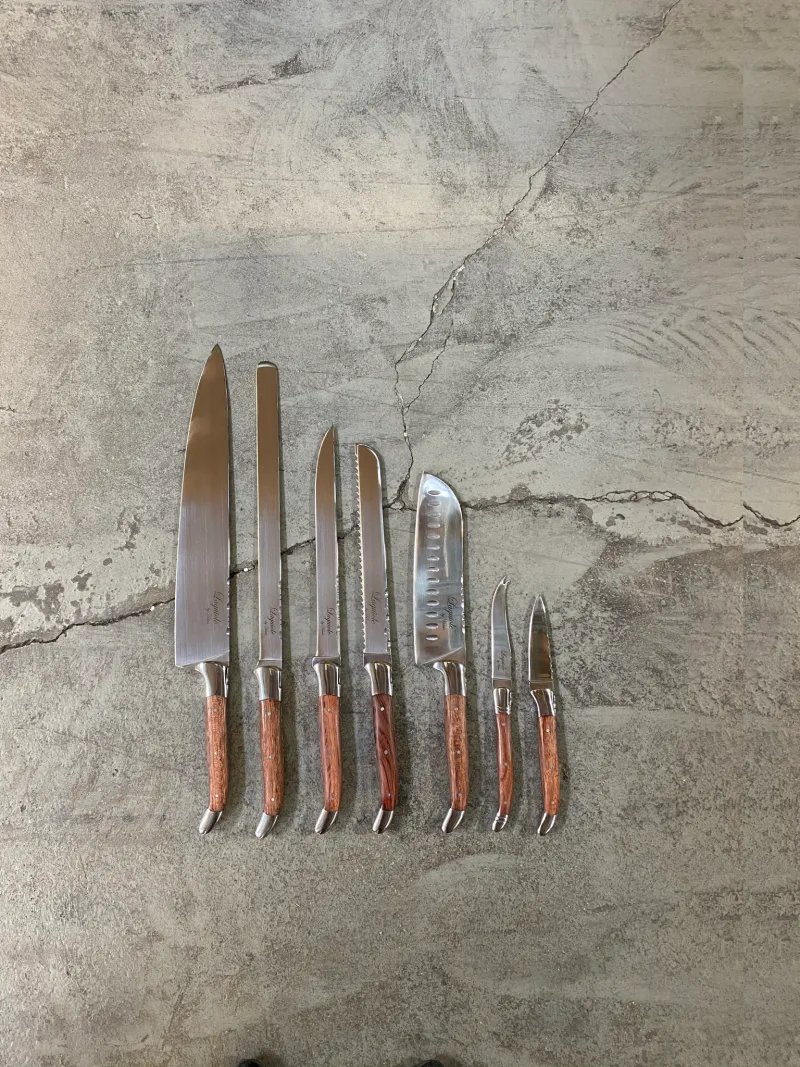 LAGUIOLE BY HÂWS CHEFSÆT KNIVE I 7 DELE