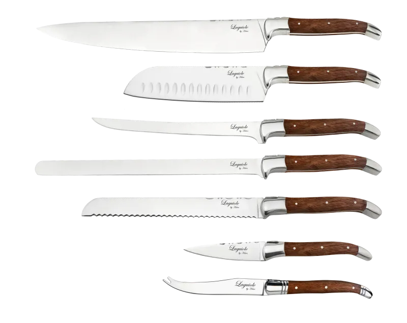 LAGUIOLE BY HÂWS chefsæt 7 dele - rosewood