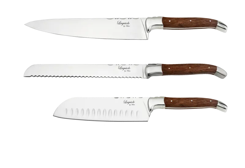 LAGUIOLE BY HÂWS CHEF KNIVSÆT I 3 DELE