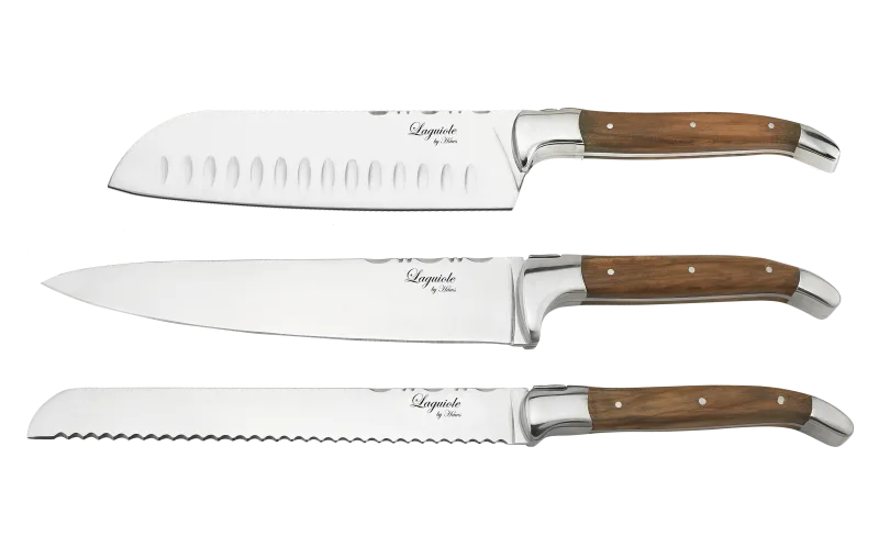 LAGUIOLE BY HÂWS CHEF KNIVSÆT I 3 DELE