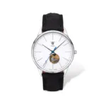 FABER-TIME AUTOMATIC SAMSØE WHITE OPEN HEART 40 MM. HERRE UR