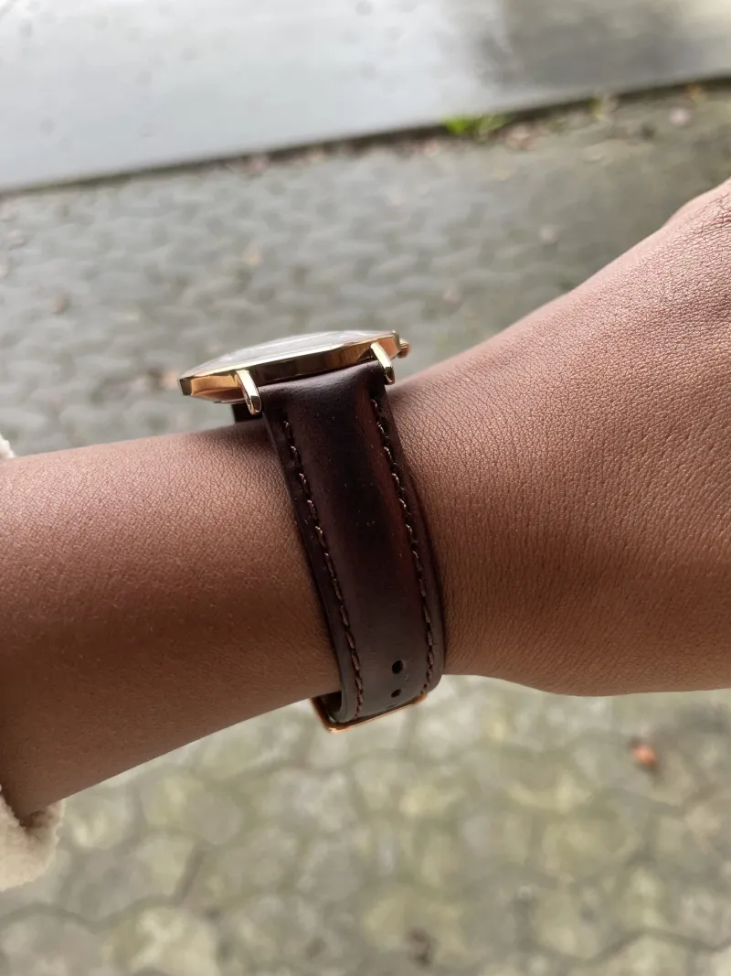 FABER-TIME DAME UR ROSE GOLD M/STEN. VÆLG REM F310/F311/F312/F313/F314/F315/F316/F317