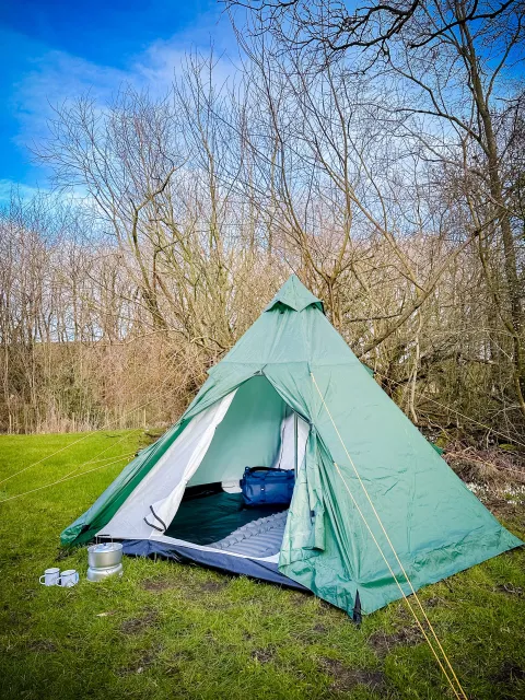 AMAROQ tipi tent 3-4 personer