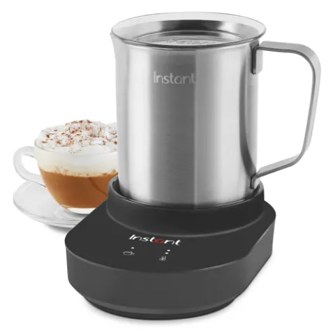 INSTANT coffee milk frother station