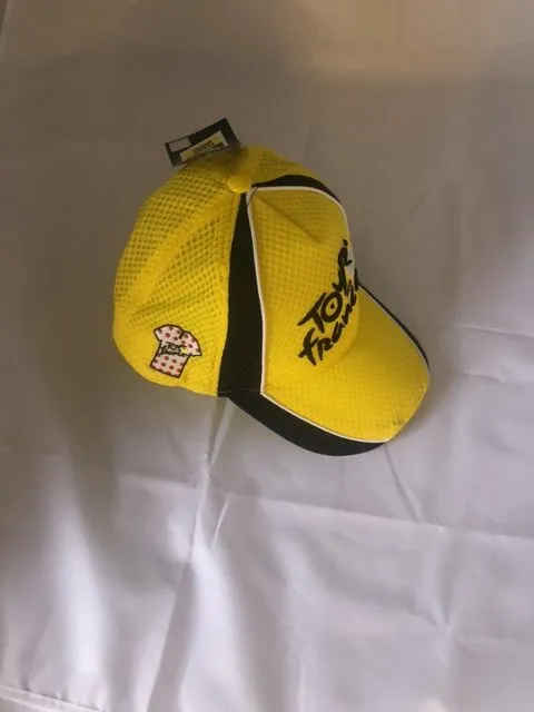 TOUR DE FRANCE CAP GUL NET - onesize